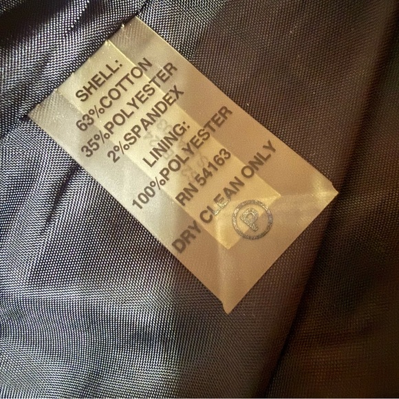 Calvin Klein Classic Black Blazer with Gold Buttons - Picture 4 of 5